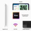 Apple iPad Pro 11″ (4th Generation): with M2 chip, Liquid Retina Display, 1TB, Wi-Fi 6E + 5G Cellular, 12MP front/12MP and 10MP Back Cameras, Face ID, All-Day Battery Life – Space Grey - Image 4